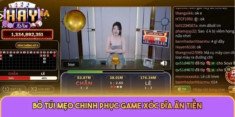 Bỏ túi mẹo chinh phục game xóc đĩa ăn tiền