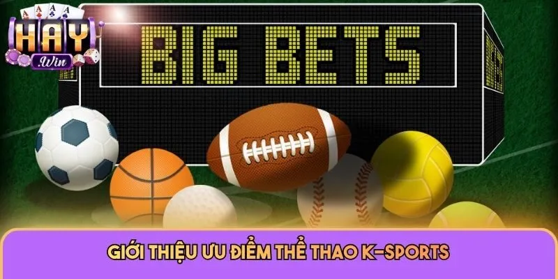 Giới thiệu ưu điểm Thể thao K-sports