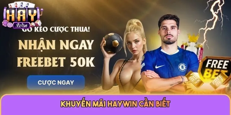 Khuyến mãi Haywin cần biết