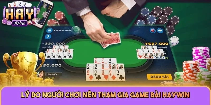 Lý do người chơi nên tham gia game bài Haywin