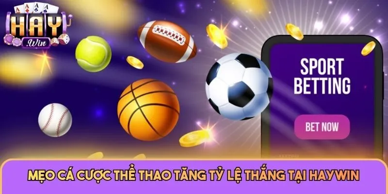 Mẹo cá cược thể thao tăng tỷ lệ thắng tại Haywin