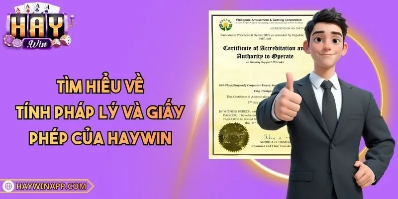Tìm hiểu về tính pháp lý và giấy phép của Haywin